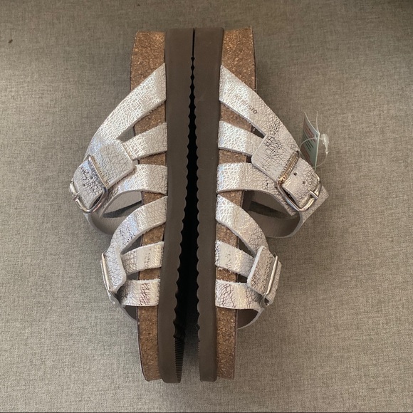 Mephisto Helisa silver edison women’s sandals comfort NWB 36/6 - Picture 7 of 9